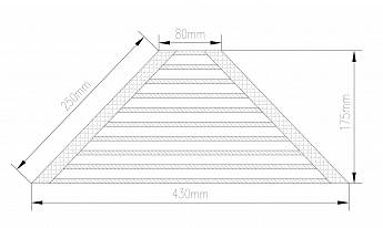 картинка Ролл-мат угловой Ukinox LA1002 GR 