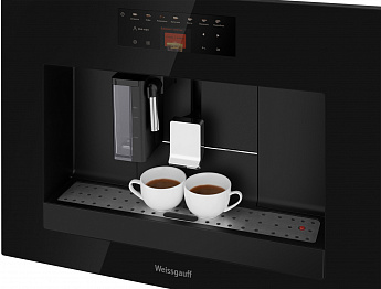 картинка Кофемашина Weissgauff WCMI-576 Touch Cappuccino черная  картинка Кофемашина Weissgauff WCMI-576 Touch Cappuccino черная