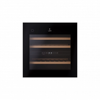 картинка Встраиваемый винный шкаф Lex LWD6036BL dual zone PP  картинка Встраиваемый винный шкаф Lex LWD6036BL dual zone PP