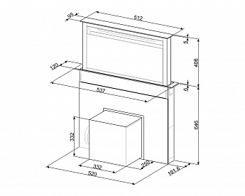 картинка Кухонная вытяжка Smeg KDD60VXE-3  картинка Кухонная вытяжка Smeg KDD60VXE-3