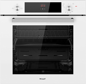 картинка Газовый духовой шкаф Weissgauff WGO 702 D WHITE GLASS  картинка Газовый духовой шкаф Weissgauff WGO 702 D WHITE GLASS