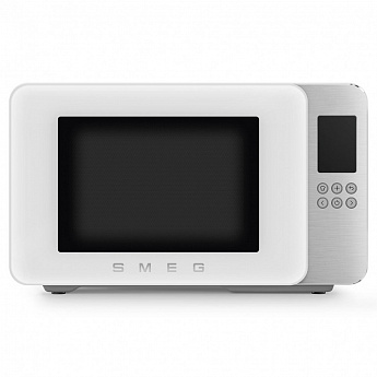 картинка Микроволновая печь отдельностоящая Smeg MOC01WHMEU 