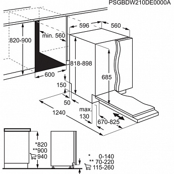 картинка Посудомоечная машина Aeg FSK94858P 