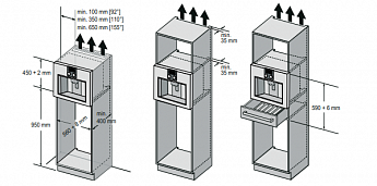 картинка Кофемашина встраиваемая Gaggenau CM450112 нержавеющая сталь 