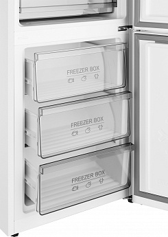 картинка Отдельностоящий холодильник Weissgauff WRK 185 Total NoFrost Inverter White 