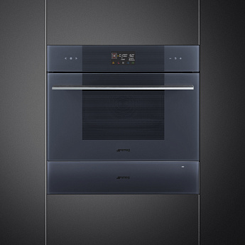 картинка Подогреватель посуды Smeg CPRT115G Neptune grey  картинка Подогреватель посуды Smeg CPRT115G Neptune grey
