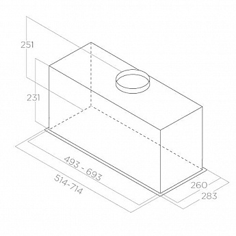 картинка Кухонная вытяжка Elica FOLD S IX/A/72 