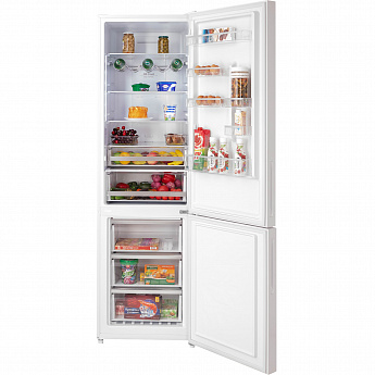 картинка Отдельностоящий холодильник Hiberg RFC-400DX NFGW INVERTER 