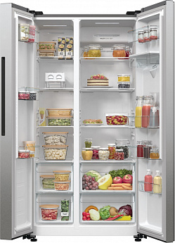 картинка Отдельностоящий холодильник Gorenje NRR9185EAXLWD 