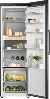 картинка Полувстраиваемый холодильник Asko RFR586KNCB1 черный 