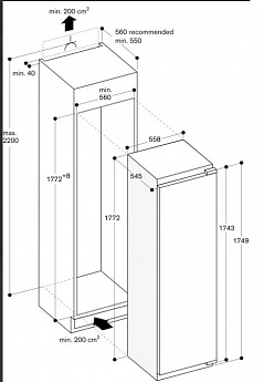 картинка Морозильная камера Gaggenau RF282306 