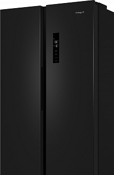 картинка Отдельностоящий холодильник Weissgauff WSBS 500 Inverter NoFrost Black 
