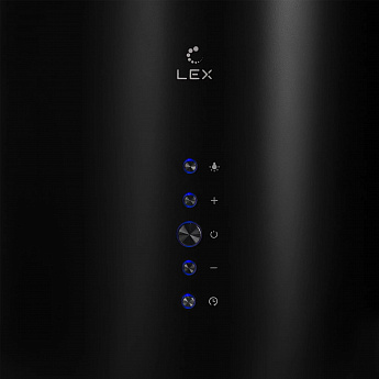 картинка Кухонная вытяжка Lex GAMMA 350 BLACK  картинка Кухонная вытяжка Lex GAMMA 350 BLACK