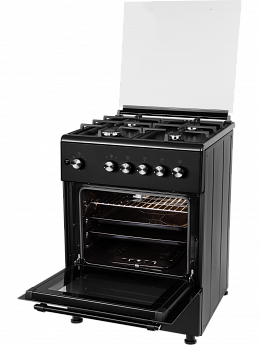 картинка Газовая кухонная плита Nord GG 6064 B черный 