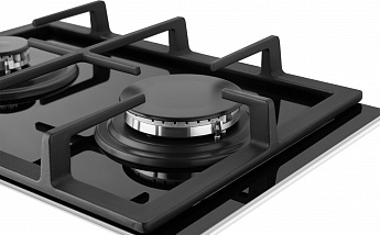 картинка Газовая варочная панель Weissgauff HGG 320 BGL черный 
