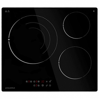 картинка Электрическая варочная панель Maunfeld CVCE593TPBK 