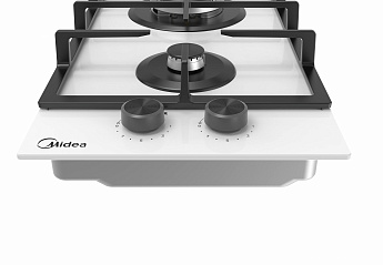 картинка Газовая варочная панель Midea MG3270TGW белая  картинка Газовая варочная панель Midea MG3270TGW белая