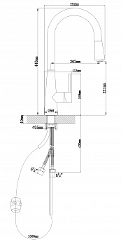 картинка Смеситель Florentina ВИТА PRO FL 