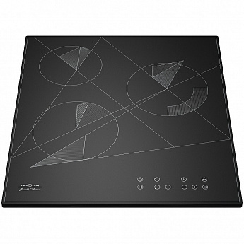 картинка Варочная панель Krona FIDATO 45 BL черный 
