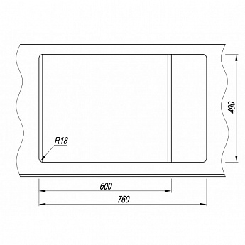 картинка Мойка для кухни Florentina ЛИПСИ 780 XL 