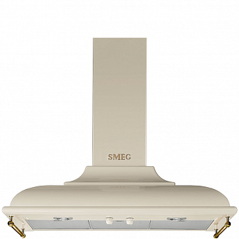 картинка Кухонная вытяжка Smeg KC19POE кремовый 