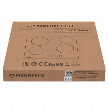 картинка Варочная панель Maunfeld CVCE594BK  картинка Варочная панель Maunfeld CVCE594BK