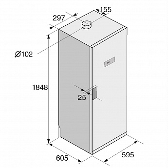 картинка Сушильный шкаф Asko DC7784V.W  картинка Сушильный шкаф Asko DC7784V.W