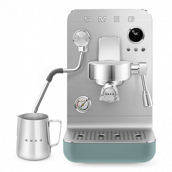 картинка Кофемашина Smeg EMC02EGMEU изумрудная матовая 