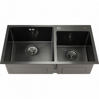 картинка Мойка для кухни Melana S8045HB PROFLINE графит  картинка Мойка для кухни Melana S8045HB PROFLINE графит