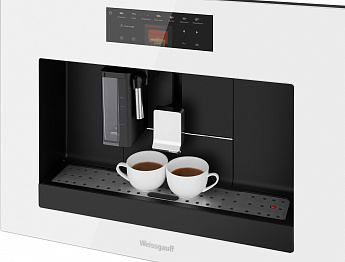 картинка Кофемашина Weissgauff WCMI-572 Touch Cappuccino белая  картинка Кофемашина Weissgauff WCMI-572 Touch Cappuccino белая