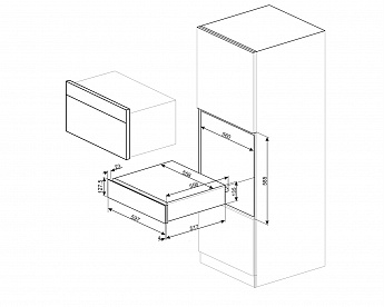 картинка Подогреватель посуды Smeg CPR915P  картинка Подогреватель посуды Smeg CPR915P