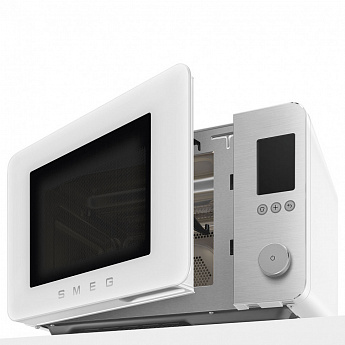 картинка Микроволновая печь отдельностоящая Smeg MOC02WHMEU 