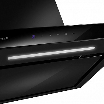 картинка Кухонная вытяжка Maunfeld MODERN 60 BLACK  картинка Кухонная вытяжка Maunfeld MODERN 60 BLACK