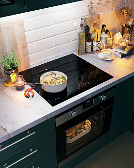 картинка Электрическая варочная панель Lex EVH 640-1 BL 