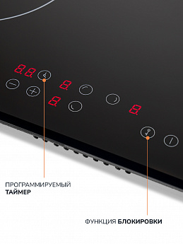 картинка Электрическая варочная панель MILLEN MEH 451 BL  картинка Электрическая варочная панель MILLEN MEH 451 BL
