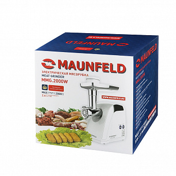 картинка Мясорубка Maunfeld MMG.2000W  картинка Мясорубка Maunfeld MMG.2000W