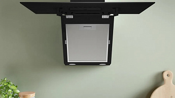 картинка Кухонная вытяжка Bosch DWK64PJ60T черная 