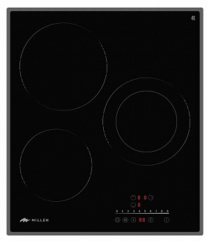 картинка Электрическая варочная панель MILLEN MEH 452 BL 
