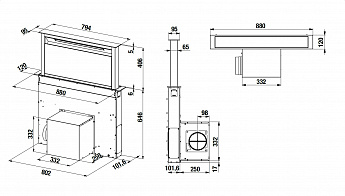 картинка Кухонная вытяжка Kuppersbusch DD 9840.0 S  картинка Кухонная вытяжка Kuppersbusch DD 9840.0 S