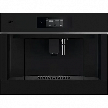 картинка Кофемашина встраиваемая Aeg TC8NK7T черный 
