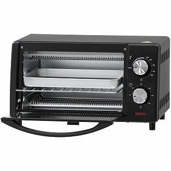 картинка Мини-печь Krona OFEN 10 BL черный  картинка Мини-печь Krona OFEN 10 BL черный