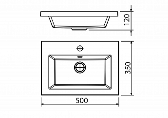 картинка Раковина Florentina Анита 500 