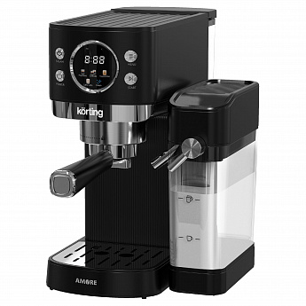 картинка Кофеварка Korting KCM 1007 T Amore черный  картинка Кофеварка Korting KCM 1007 T Amore черный