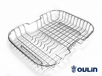 картинка Oulin корзина для посуды(фруктов) Ol-103L хром  картинка Oulin корзина для посуды(фруктов) Ol-103L хром
