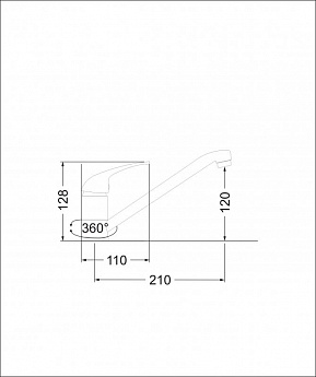 картинка Смеситель Emar EC-3009  картинка Смеситель Emar EC-3009