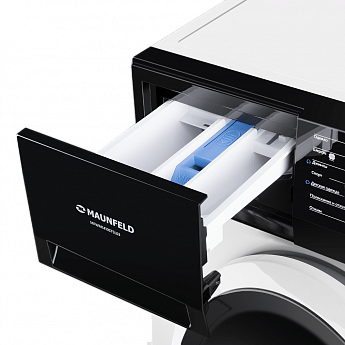 картинка Стиральная машина с паром Maunfeld MFWM1410STWH03  картинка Стиральная машина с паром Maunfeld MFWM1410STWH03