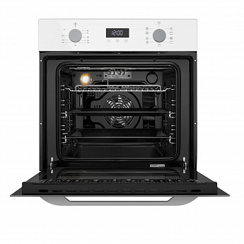 картинка Электрический духовой шкаф Maunfeld EOEM7610W белый 
