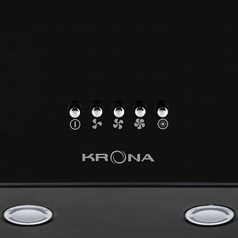 картинка Кухонная вытяжка Krona HELGA 600 black PB 