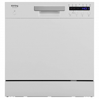 картинка Компактная посудомоечная машина Korting KDFM 25358 W  картинка Компактная посудомоечная машина Korting KDFM 25358 W
