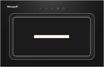 картинка Кухонная вытяжка Weissgauff Aura 456 Touch Black Glass 